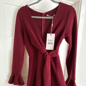 New Saints and Secretes Res Sweater dress